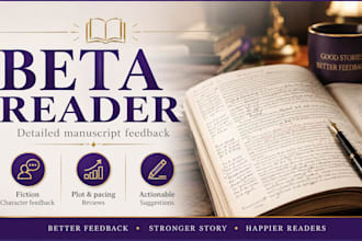 provide chapter by chapter feedback on your fiction novel