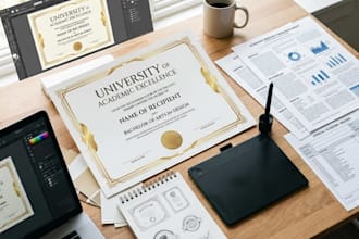 replicate any design, or make document or photoshop academic document