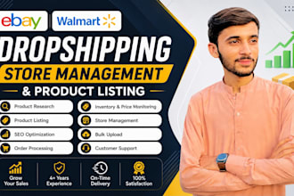 manage your walmart and ebay store professionally