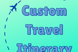 create a custom travel itinerary