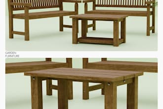 create furniture 3d models and assets for your scenes