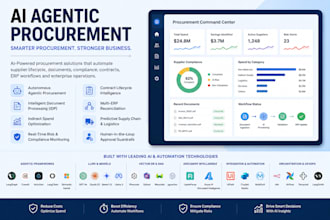 build agentic procurement vendor contract erp routing uipath manufacturing, b2b