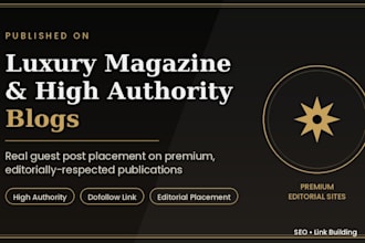 publish guest post on luxury magazine high authority blogs