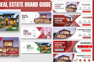 design real estate housing property corporate brand identity, brand book