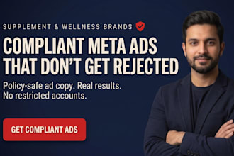 run compliant meta ads for your supplement or wellness brand