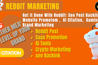 write authentic reddit post and comment for your busness