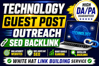 publish technology guest post with dofollow backlink