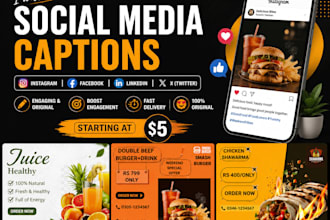 write engaging social media captions