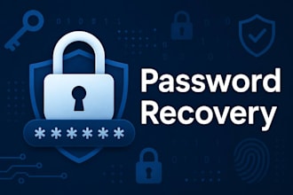 recover lost passwords from files, servers, or websites using secure brute force