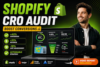 do shopify cro audit, shopify audit, conversion rate optimization to boost sales