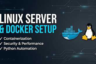 setup and linux home server, docker, or game server