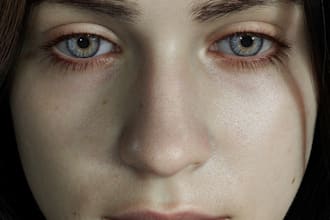 model and optimize 3d characters for unreal engine 5