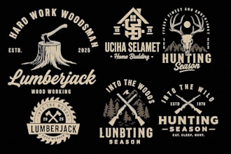 create outdoor vintage logo design