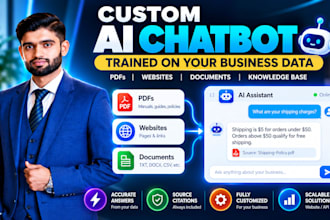 build a custom ai chatbot with rag for your business and website