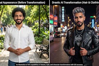 do realistic ai photo editing and styling
