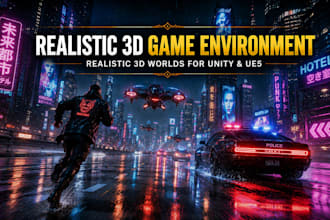 design unity3d game environment, 3d game level map design, level design, game