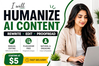 rewrite, edit, and humanize your ai chatgpt content
