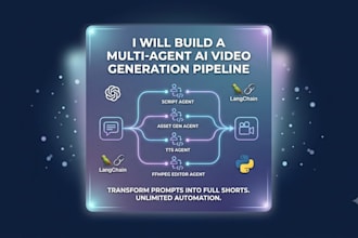 build a multi agent ai video generation pipeline