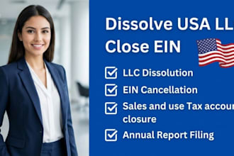 dissolve US llc close ein llc dissolution close llc amendment