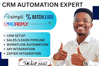 do resimpli rei reply freedomsoft crm batchleads podio twenty zapier integration