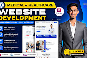 design medical, healthcare and home care website design