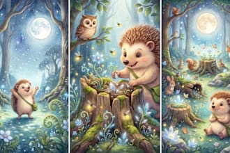 do watercolor children book illustration, children book illustration, kids book