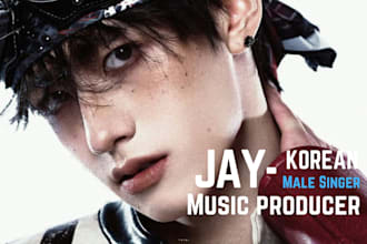 be your versatile korean male singer male rapper vocalist, kpop, custom songs
