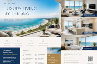 design airbnb welcome book, vacation rental guide, property listing brochure