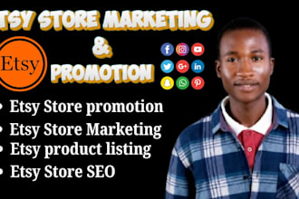 create etsy shop, etsy SEO, etsy listing optimization and etsy promotion