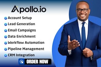setup automation workflows and management in apollo io clay com
