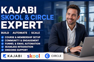 skool community circle so community and kajabi website online course circle so
