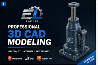 create professional catia v5 3d cad models
