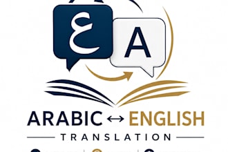 translate english to arabic manually and accurately