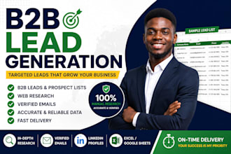 do b2b lead generation and prospect list building