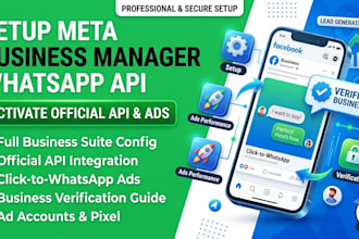 meta business manager whatsapp api click to whatsapp ads