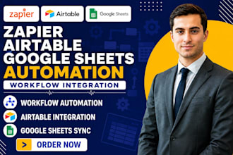 zapier airtable google sheets automation workflow