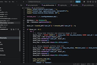 fix PHP errors and solve mysql database problems