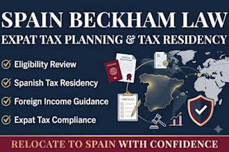 help with spain beckham law tax application and expat tax planning