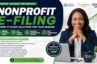 be your nonprofit e filing consultant for irs form 990 filing