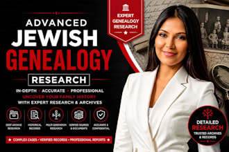create your jewish family tree with verified records