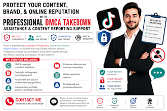 mass reporting, takedown harassing, delete negative content for tiktok, ig, fb,x