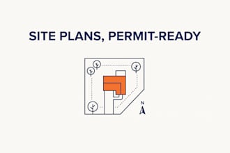 draw site plans for city permit application