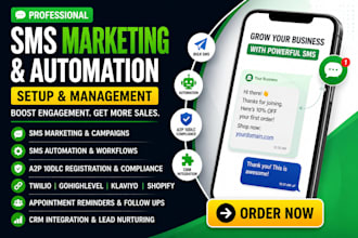 sms marketing automation with twilio a2p 10dlc and build SMS marketing campaigns