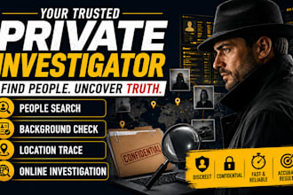 do private detective background check osint and find someone online IP address