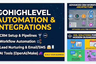 automate gohighlevel CRM with ai workflows and integrations