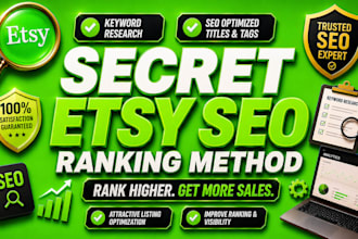 do etsy listing SEO to boost your etsy sales,etsy listing optimization,etsy rank