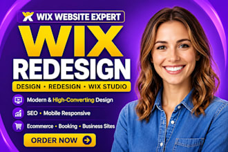 redesign wix website wix website design wix studio wix ecommerce wix seo wix ai