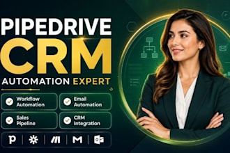 setup pipedrive workflow pipedrive CRM email automation