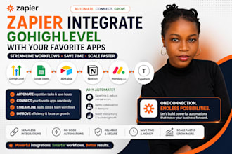 zapier integrate gohighlevel google sheets airtable notion monday com typeform