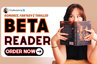 be your beta reader for fantasy, romance, be your romance, fantasy beta reader